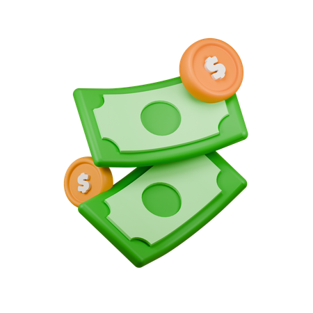 Dinero  3D Icon