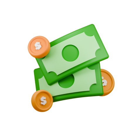 Dinero  3D Icon