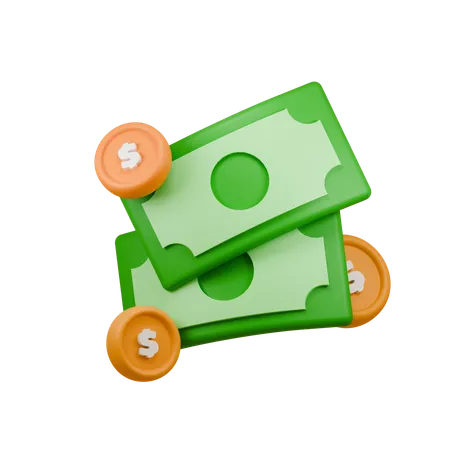 Dinero  3D Icon