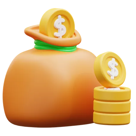 Dinero  3D Icon