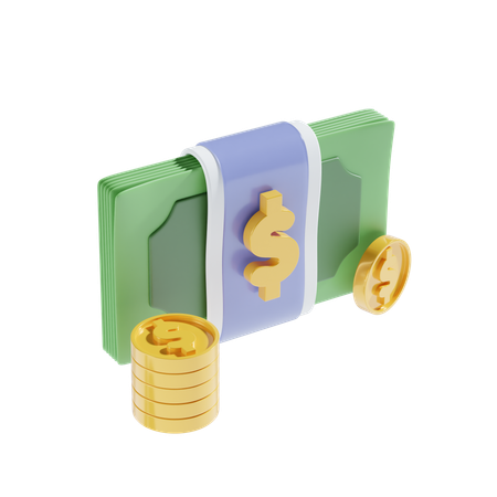 Dinero  3D Icon