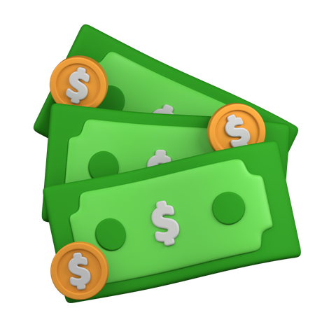 Dinero  3D Icon