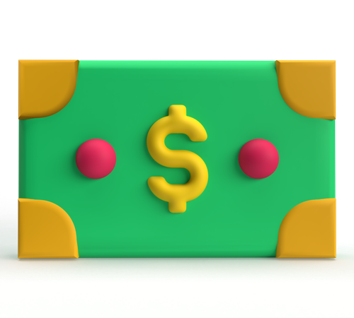 Dinero  3D Icon