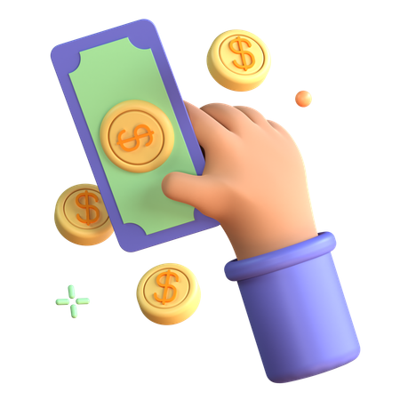 Dinero  3D Icon