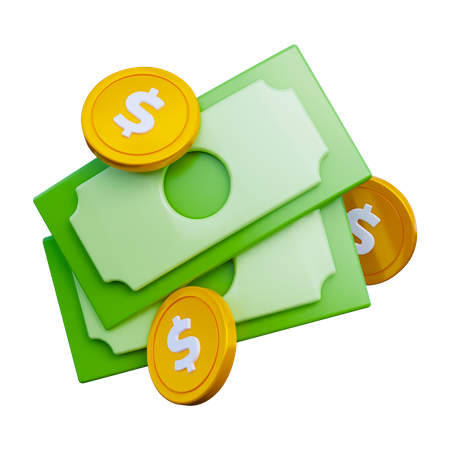 Dinero  3D Icon