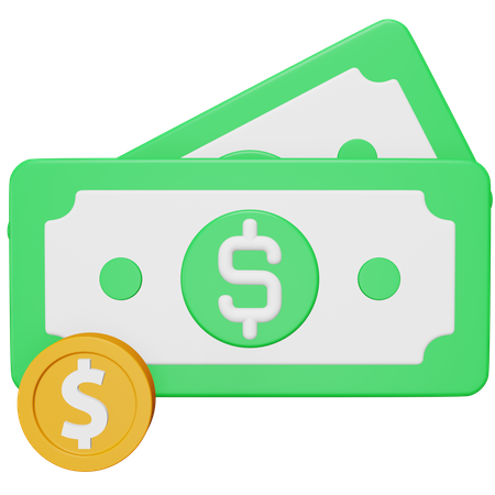 Dinero  3D Icon