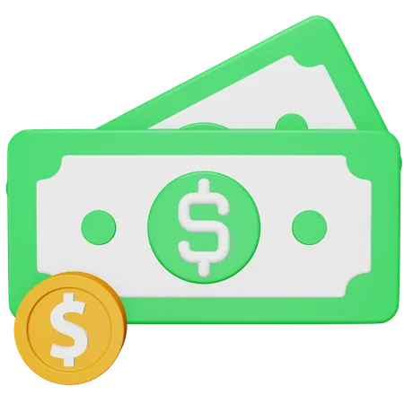 Dinero  3D Icon