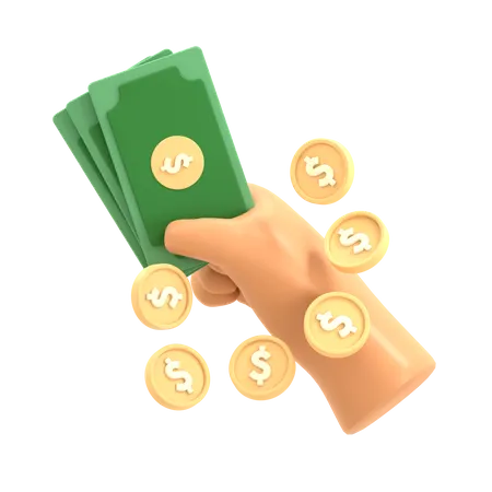 Dinero  3D Icon