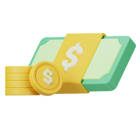 Dinero  3D Icon