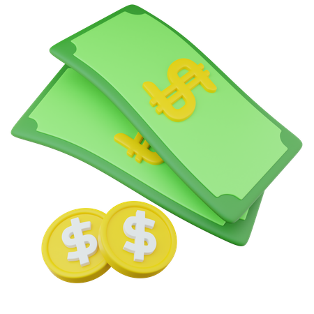 Dinero  3D Icon