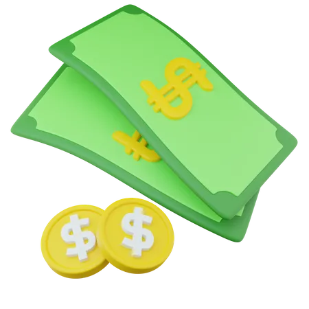 Dinero  3D Icon