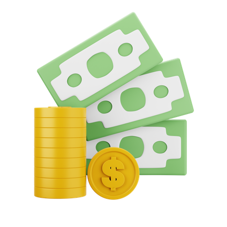 Dinero  3D Icon