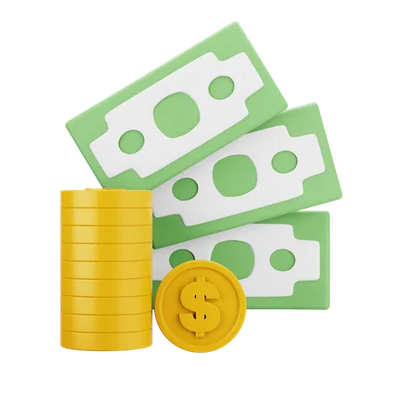 Dinero  3D Icon