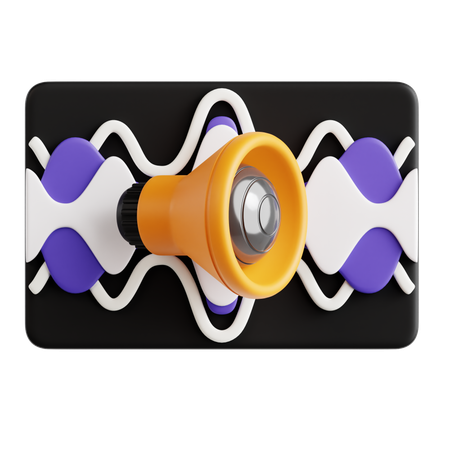 Efecto de sonido  3D Icon