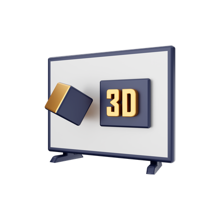 Efeito 3D  3D Illustration