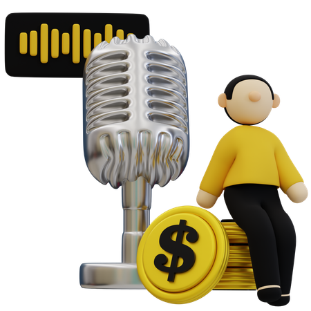 Effective Radio Marketing Strategies  3D Illustration