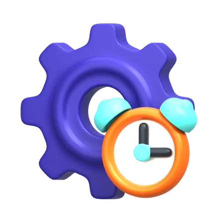 効率  3D Icon