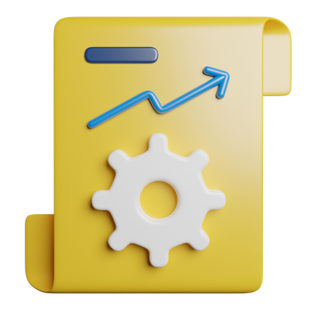 Efficiency  3D Icon