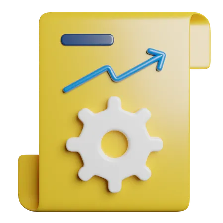Efficiency  3D Icon