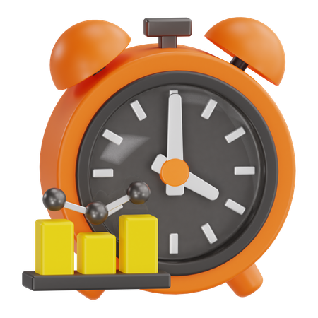 Efficiency Time  3D Icon