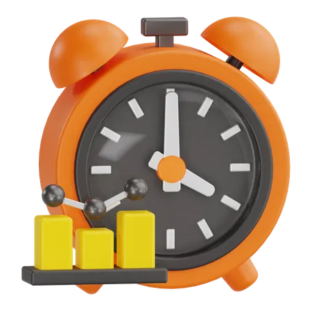 Efficiency Time  3D Icon