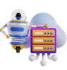 Efficient Cloud Server Robot