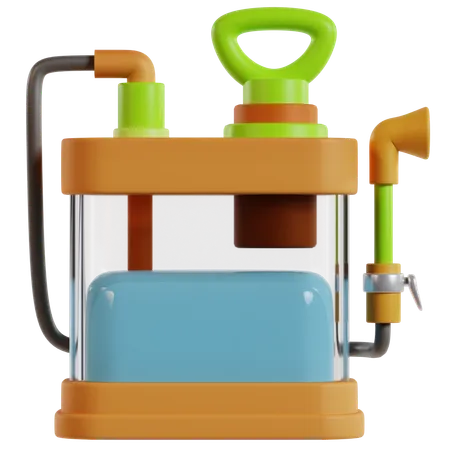 Efficient Pesticide Sprayer  3D Icon