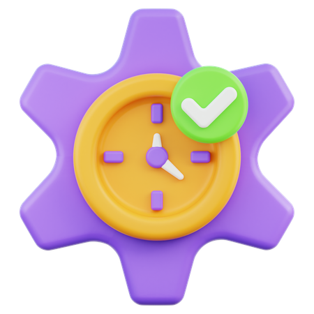 Effizienz  3D Icon