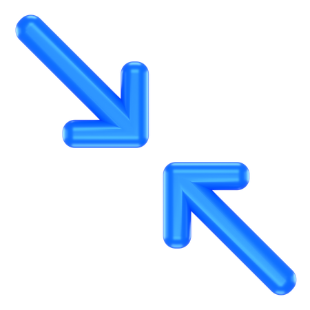 Effondrement en diagonale  3D Icon