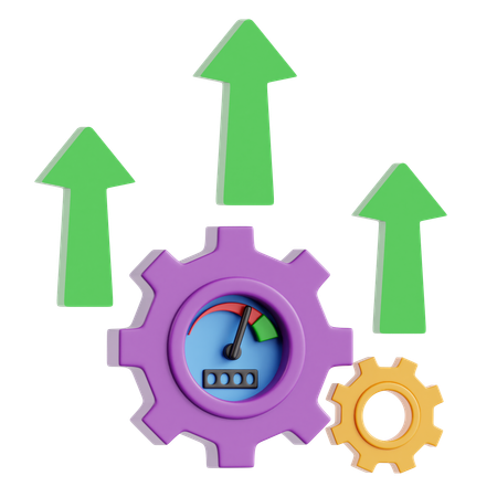 Eficiency  3D Icon