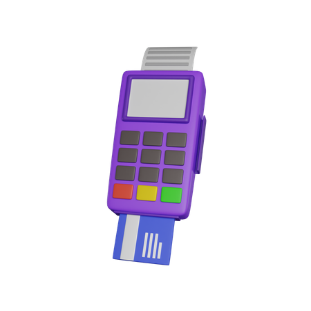 Eftpos Machine  3D Icon