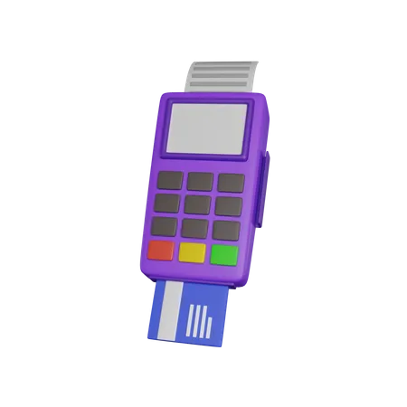 Eftpos Machine  3D Icon