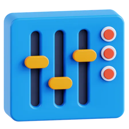 Égaliseur  3D Icon