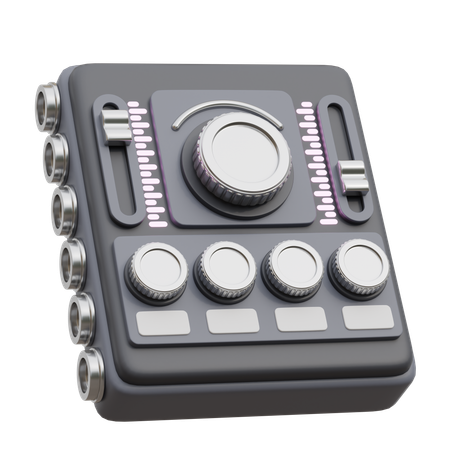Égaliseur  3D Icon