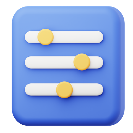 Égaliseur  3D Icon