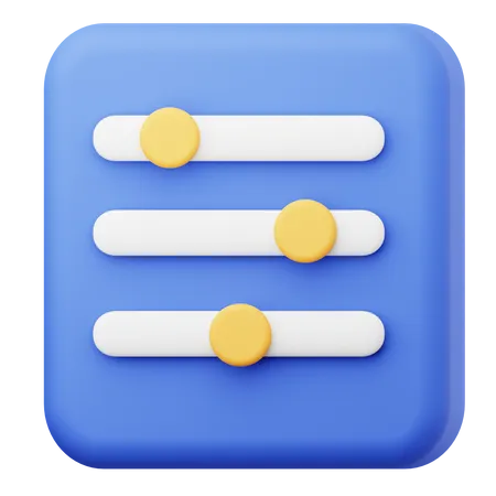 Égaliseur  3D Icon