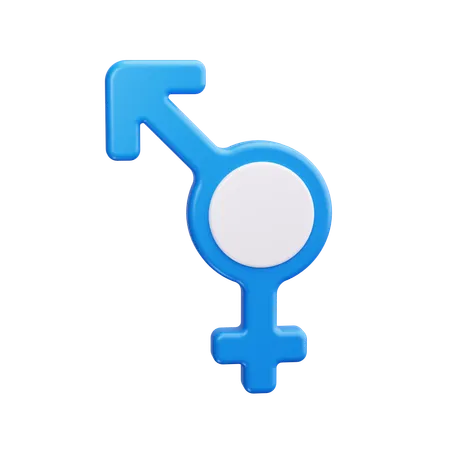 Égalité des sexes  3D Icon