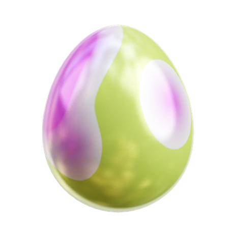 Egg  3D Icon