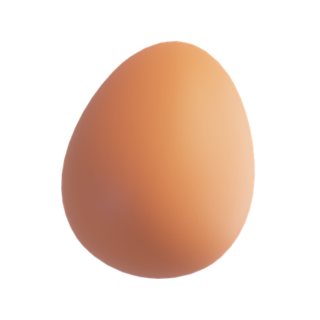 卵  3D Icon