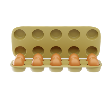 Egg  3D Icon