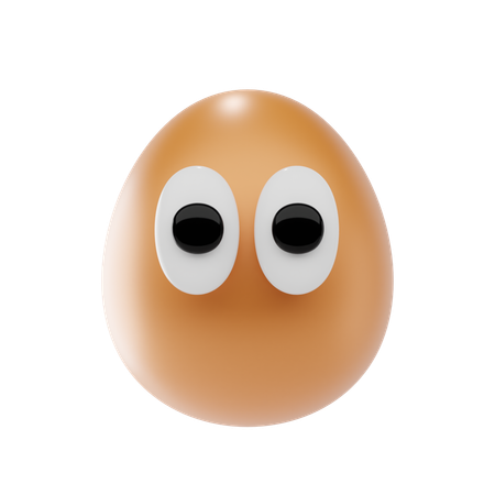 Egg  3D Icon