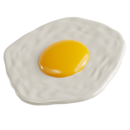 Egg  3D Icon