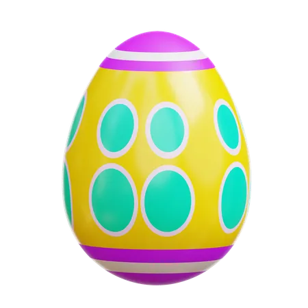 Egg 3  3D Icon