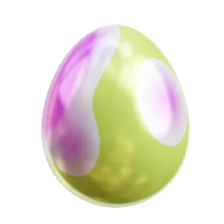 Egg  3D Icon