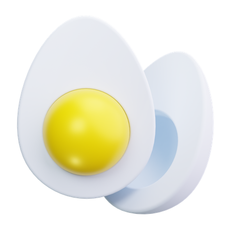 Egg  3D Icon