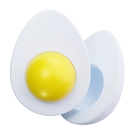 Egg  3D Icon