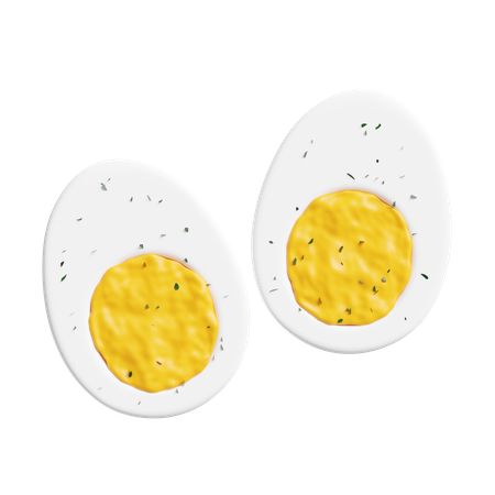 Egg  3D Icon