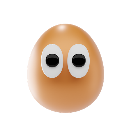 Egg  3D Icon