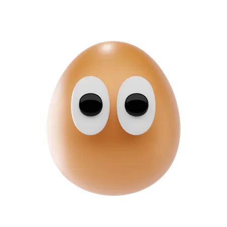 Egg  3D Icon