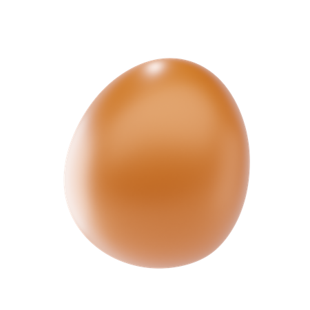 Egg  3D Icon